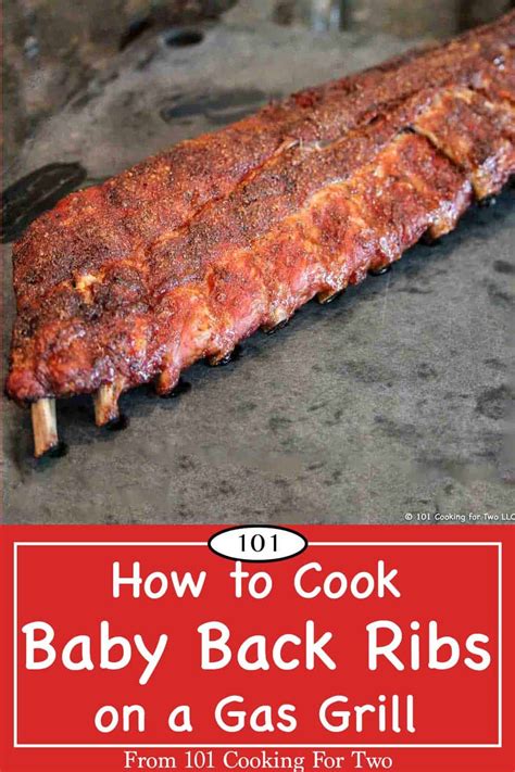 how long to cook baby back ribs gas grill
